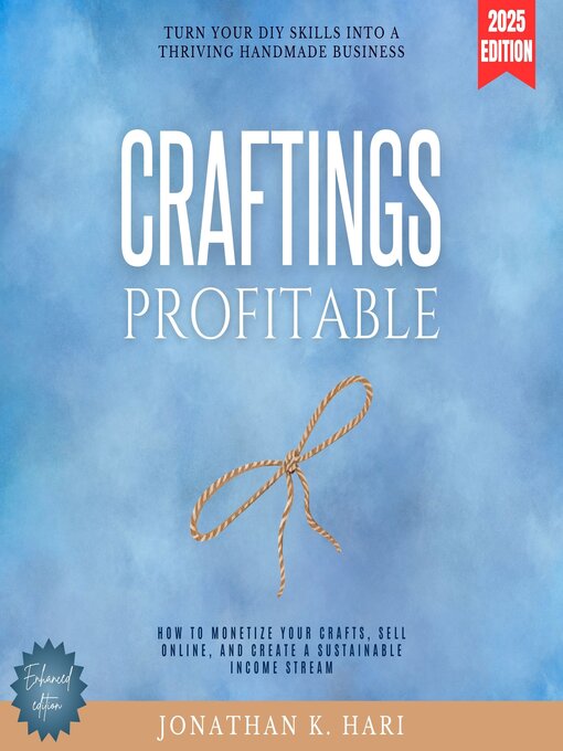 Title details for Profitable Craftings by Jonathan K. Hari - Wait list